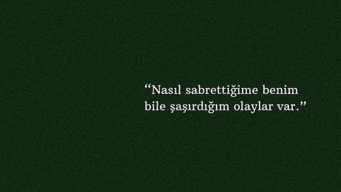 Sabırlı biri misiniz? Sabrınız kolay kolay tükenir mi?