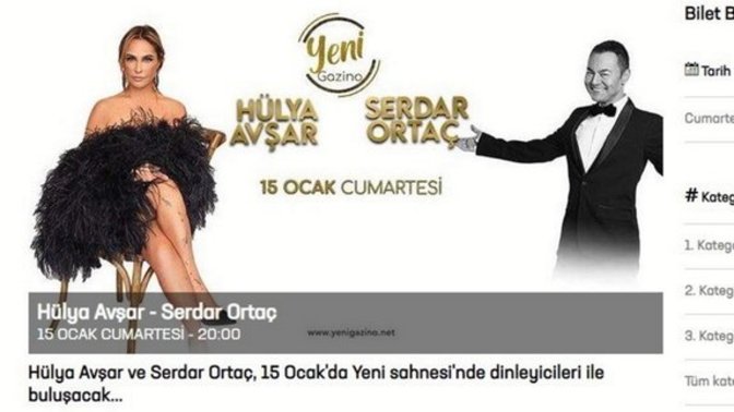 Hülya Avşar konser bileti dört bin liraymış! Hiç konsere gittin mi?