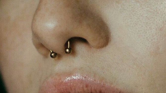Septum piercing seviyor musunuz?