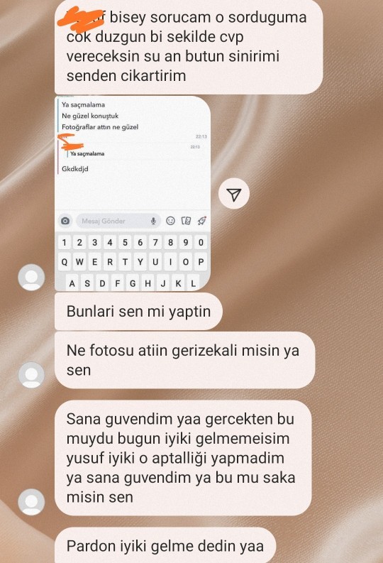 Sevgilim bana inanmıyor ne yaptım ya?