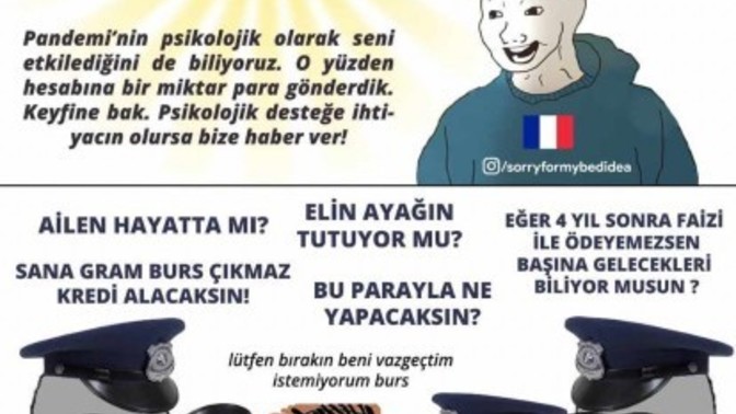Burs mu aldınız yoksa kredi mi?