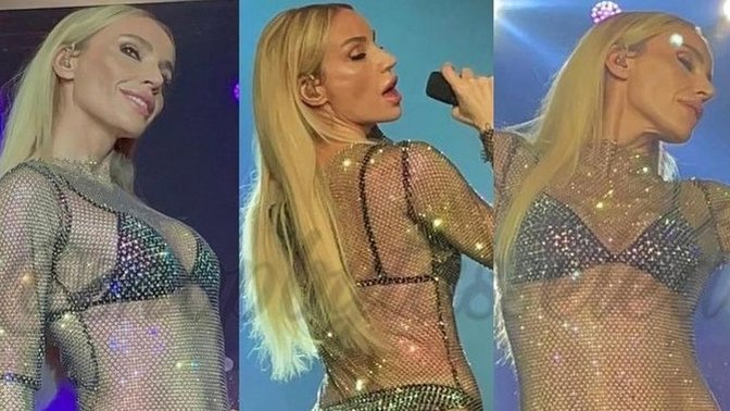 Gülşen, konserinde giydiği transparan kıyafeti ile gündemde! Nasıl buldunuz?