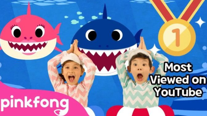 Baby Shark videosu 10 milyar izlenmeyle YouTube rekoru kırdı. İzlediniz mi bu videoyu?