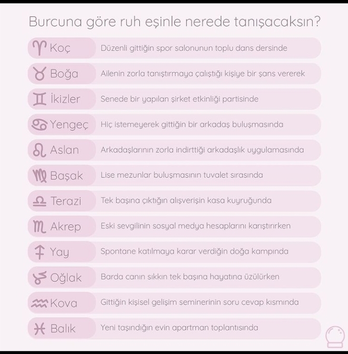 Burcuna göre ruh eşinle nerede tanışacaksın?