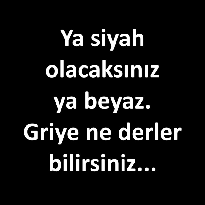 Senin yalanların hangi renk?
