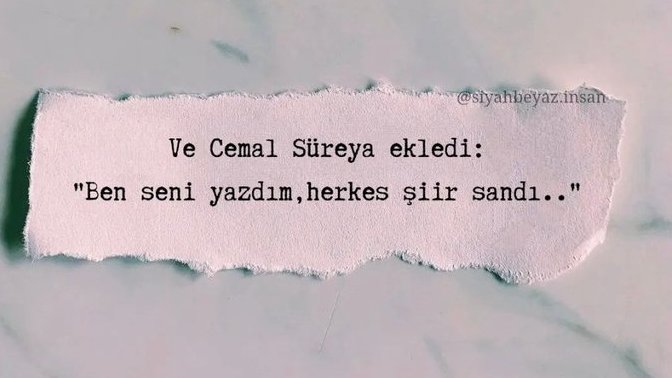 Şiir okumayı/yazmayı sever misiniz? Adınıza yazılmış bir şiir var mı?