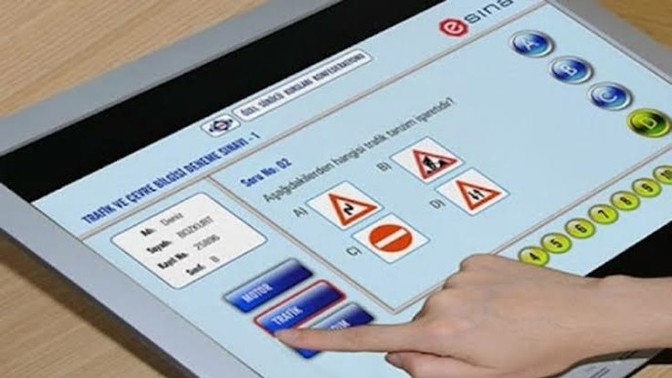 Ehliyet sınavından kalan var mı hiç?
