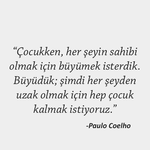 Her şeyin sahibi olmak isteyen bir çocuk büyüdüğünde her şeye sahip olabilir mi?