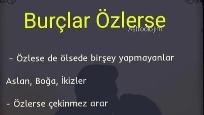 Özleyince ne yapıyorsun?