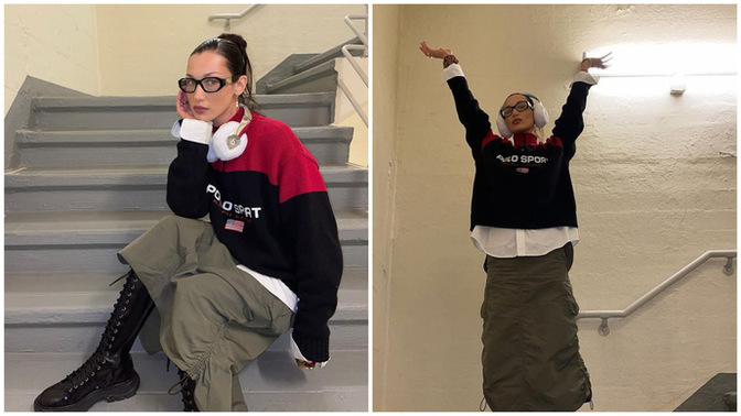 "Ruh sağlığım yerinde değil." diyen Bella Hadid bir tencere dolusu sarma sardı! Modu düşükken yemek yapanlardan mısınız?