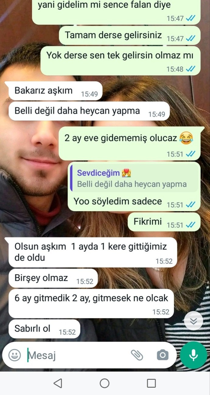 Plan yaptıktan sonra planı bozan sevgili, Ne yapıcam?