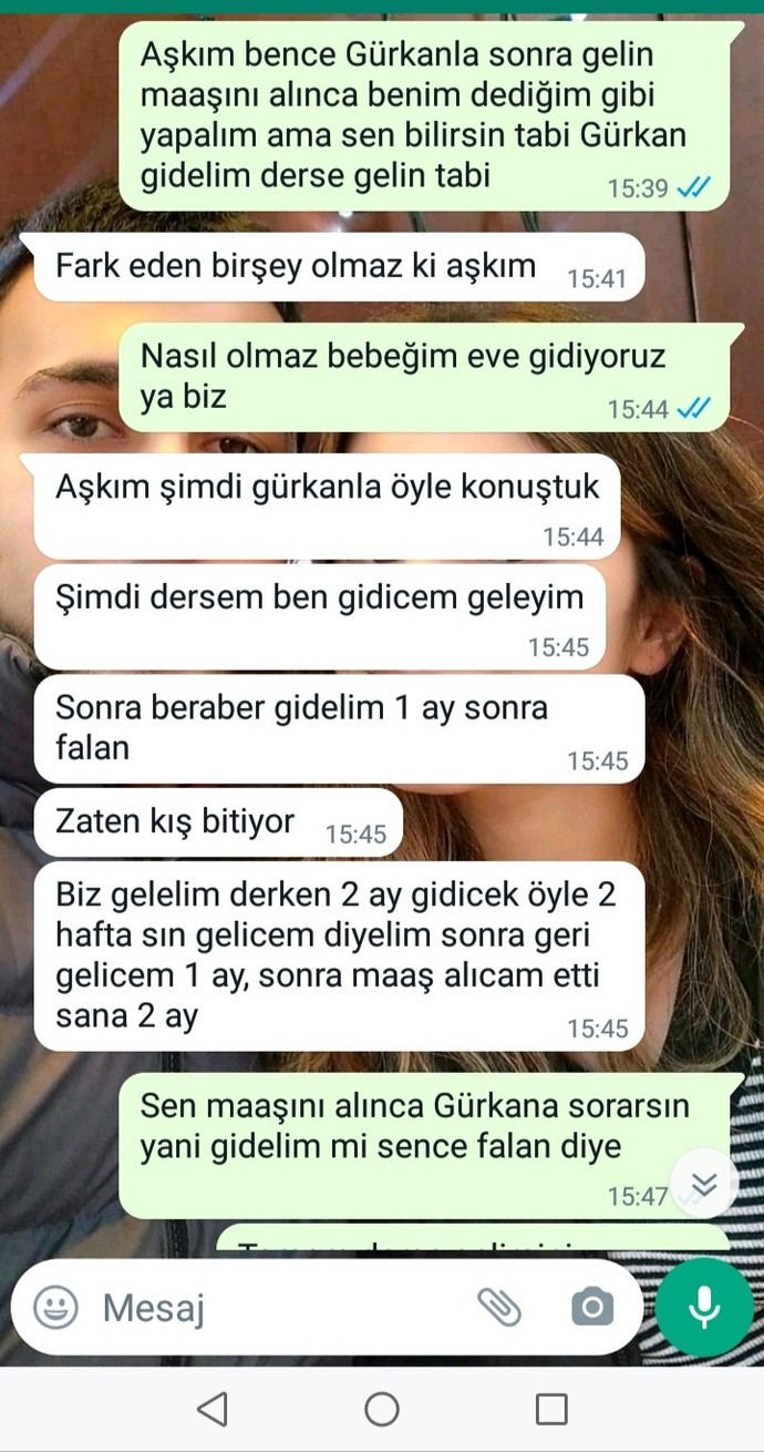 Plan yaptıktan sonra planı bozan sevgili, Ne yapıcam?