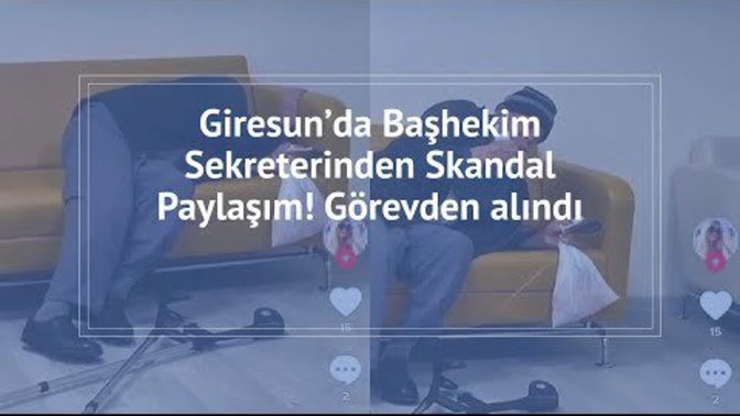 Giresun'da Başhekim Sekreterinden Skandal Paylaşım! Tiktok yasaklanmalı mı?