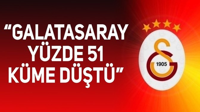 Son 11 maçta 1 galibiyet alan Galatasaray, bu sene küme düşüp, seneye Ptt 1. Lig'te şampiyon olur mu?