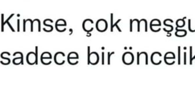 Gün içinde hayatındakilere vakit ayıramayacak kadar meşgul müsündür?