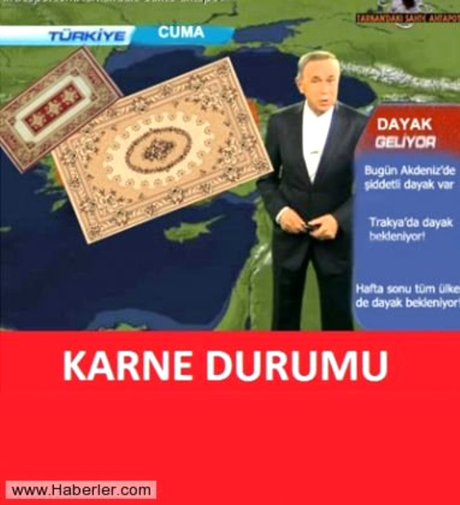 Karne günü yurttaki hava durumu