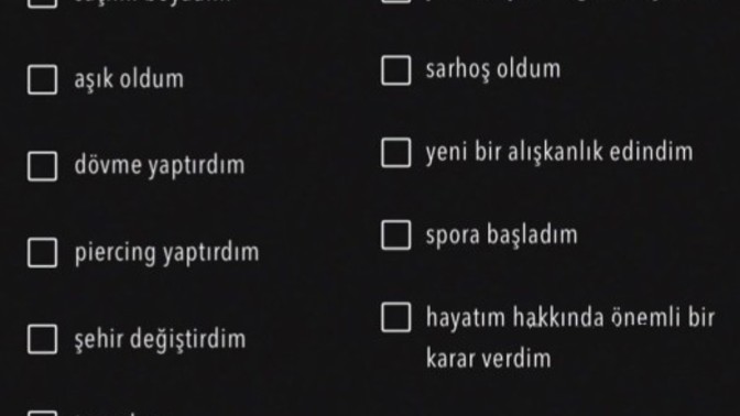 Geçtiğimiz yıl sizin için nasıl geçti?