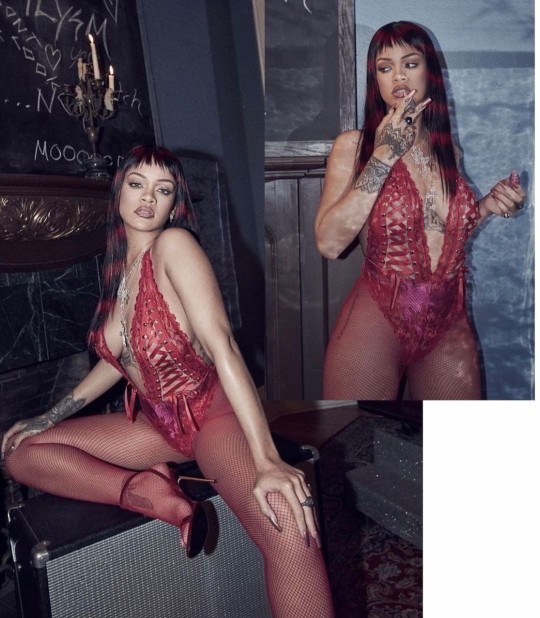 Rihanna Sevgililer Günü için iç giyim tasarladı, sizce olmuş mu?