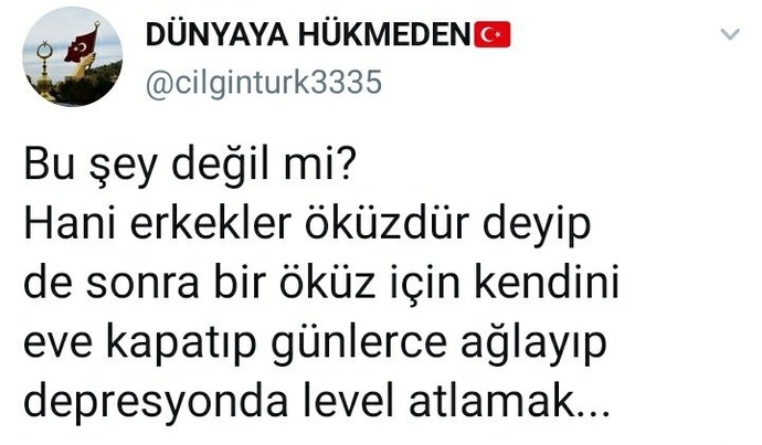 "Kadınlar şeytandır" diyen erkeklerin "benim annem bir melektir" demelerini nasıl buluyorsunuz?