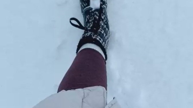 Karda yürümeyi sever misin?