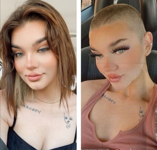 Kadınlarda üç numara saç moda mı oluyor?