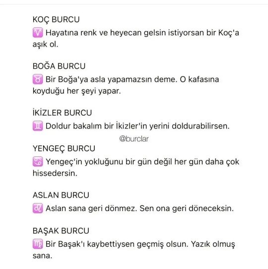 Senin burcun ne istiyormuş acaba?