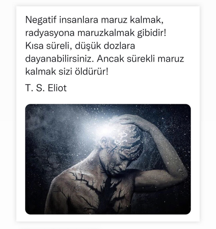Hayatına yön veren bir söz söyler misin?