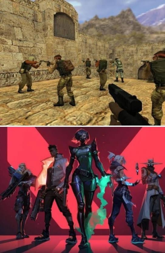 Counter-Strike 1.6 vs. Valorant! Siz hangisini tercih ediyorsunuz?