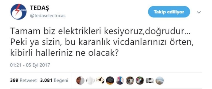 En son ne zaman birinden elektrik aldın⚡️?
