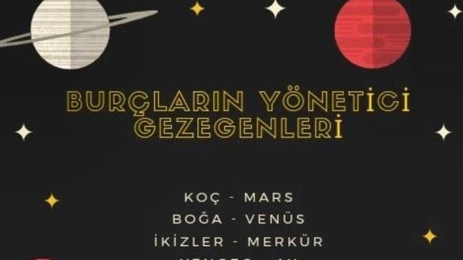 Burcunuzun yönetici gezegeni nedir?