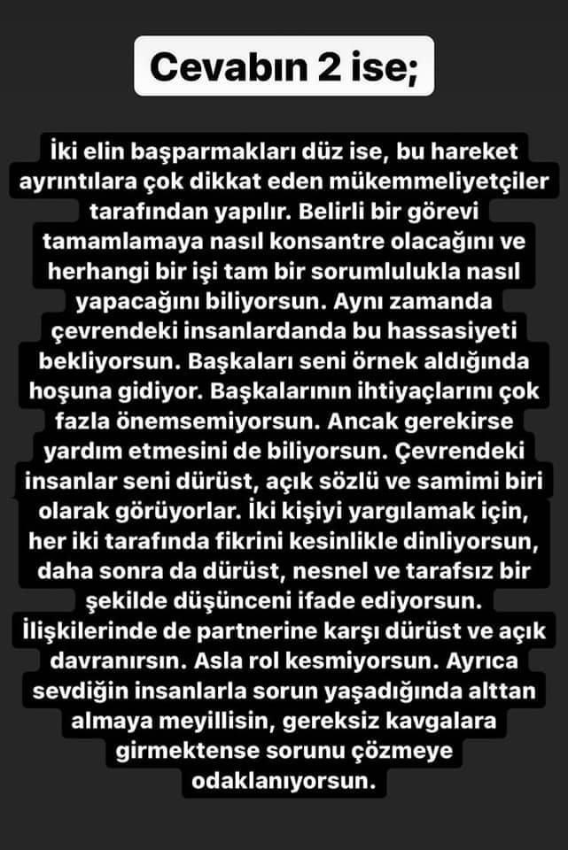 Ellerinizi ve parmaklarınız birleştirme şekliniz nasıl?