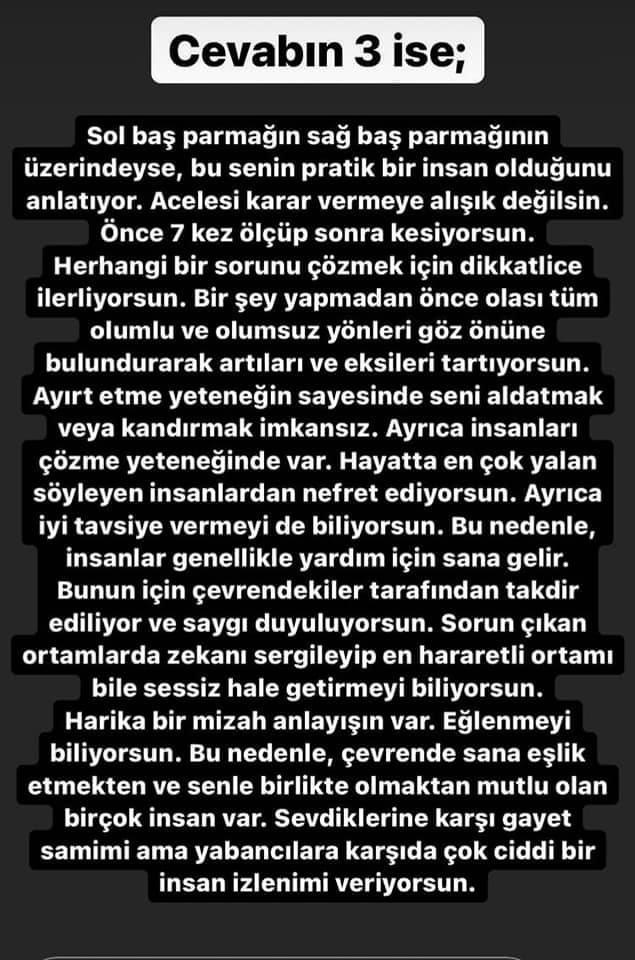 Ellerinizi ve parmaklarınız birleştirme şekliniz nasıl?