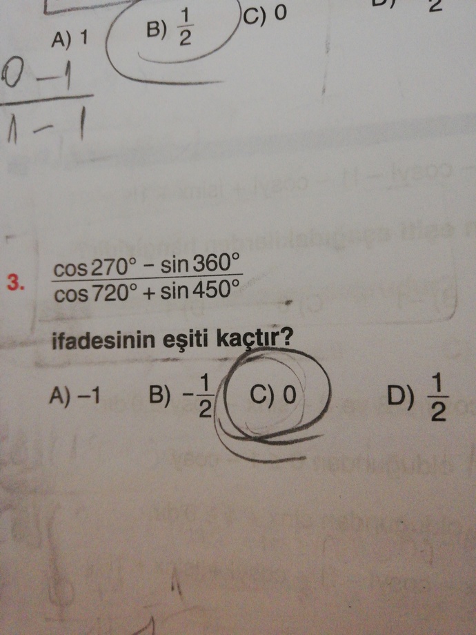 Trigonometri konusunda iyi olan var mı?