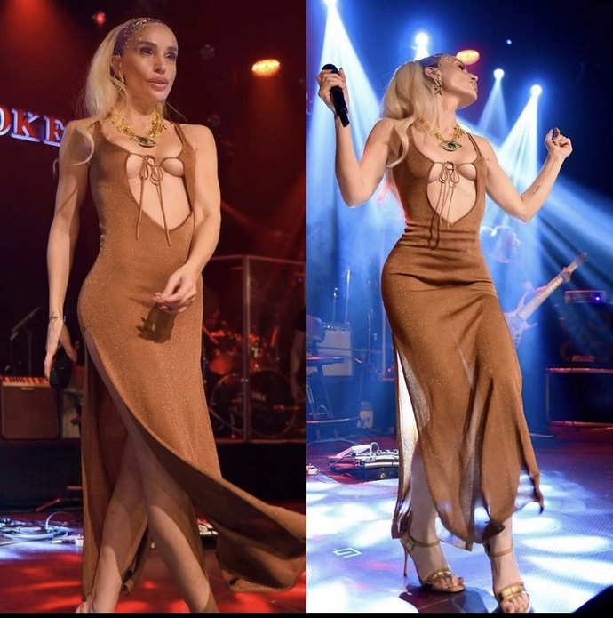 Gülşenin yeni sahne stili! Eleştirilerden sonra sadeleşmeye mi gitti sizce?