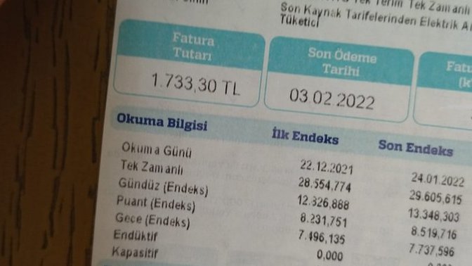 Elektrik faturasını görünce ufak bir şok yaşadınız mı?