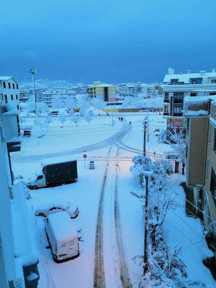 Günaydın KS! Kar yağışı ne durumda şehrinizde?