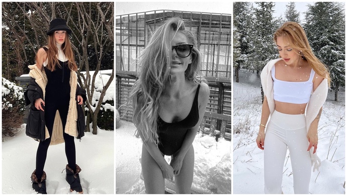 Hangi influencer’ın kar kombinini daha çok beğendiniz🤪❄️?