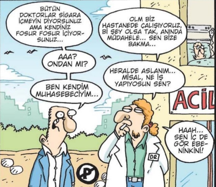 Doktorların sigara içtiğini gördüğünüzde ne düşünüyorsunuz?