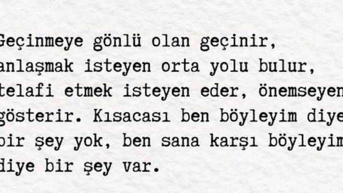 "Ben böyleyim" demek , çözüm müdür?