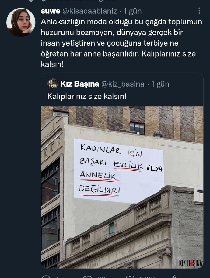 Kadınlar için sizce başarı nedir?