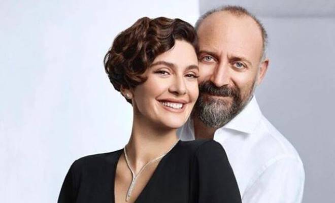 Bergüzar Korel ve Halit Ergenç çifti