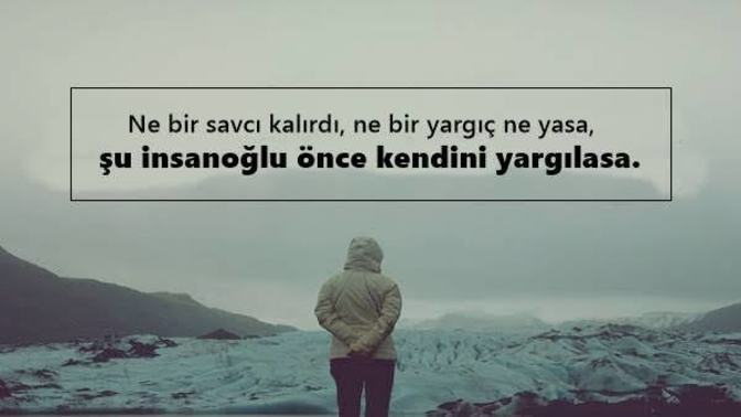 Sizi yargılayanlara karşı kendinizi nasıl savunursunuz?