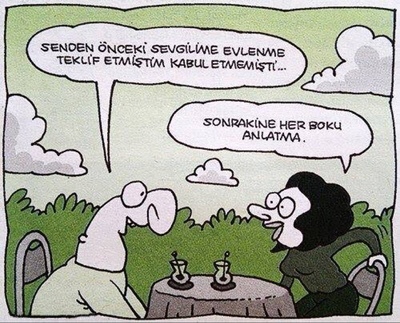 Sürekli eski sevgililerinden bahseden sevgilinin amacı nedir?