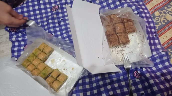 Baklava sever misiniz 😂😂 ?