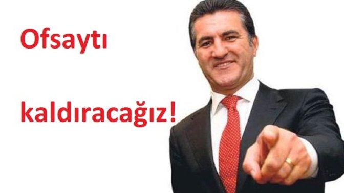 Türkiye Değişim Partisi Genel Başkanı Sarıgül: 'İktidara gelince ofsaytı kaldıracağız' dedi! Sizce ofsayt kuralı kalkmalı mı?
