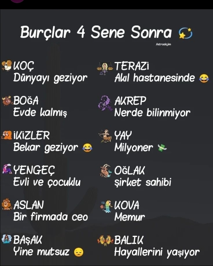 Burcuna göre seni 4 sene sonra ne bekliyor?