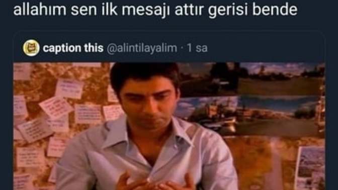 İlk mesajı atar mısınız?