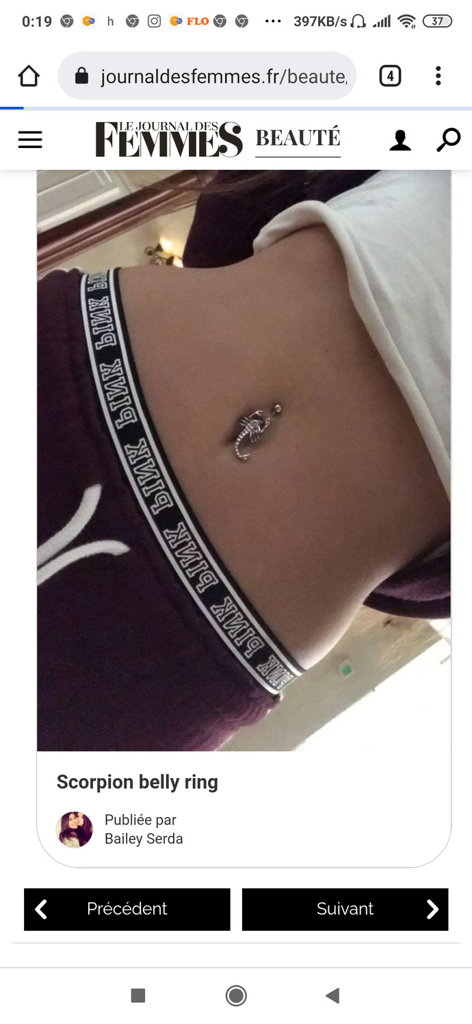 Akrep göbek piercingim sizce nasıl duruyor, top şeklinde piercinge geri mi dönsem?