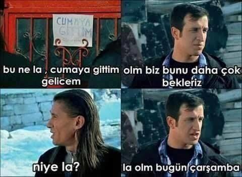 Cuma'ya giden erkeği nerden bulabilirim?