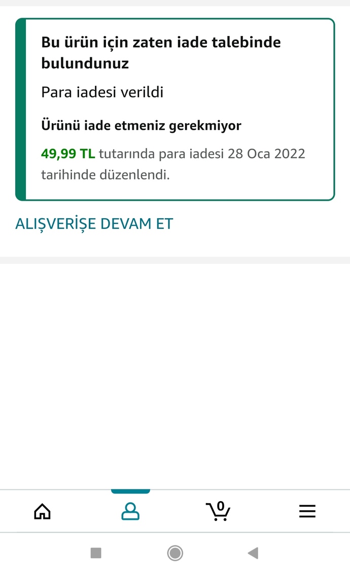 Hızlı teslimat, iptal ve iade işlemleri bakımından en beğendiğiniz alışveriş sitesi hangisi?